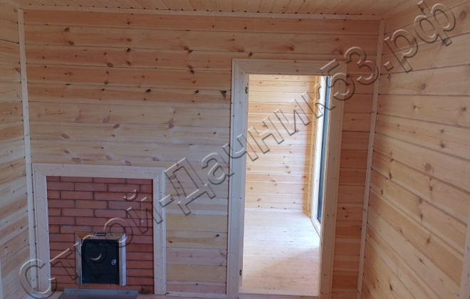 3 Брусовая баня Б-11, 6х4м, 26 М², Ленинградская область, Красносельский район, Территория Горелово (4)